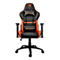 Reclining Cougar Armor One Gaming Chair (Black and Orange)