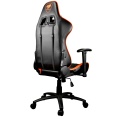 Reclining Cougar Armor One Gaming Chair (Black and Orange)