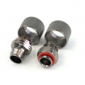 16/13mm Compression Fitting Straight G1/4 (ID 1/2 OD 5/8) - 1 Pair