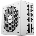 MSI MPG A750GF White power supply, 80 PLUS Gold, fully modular, ATX 2.4 - 750 watts