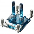 PHANTEKS C399a CPU water cooler, RGB, acrylic - chrome