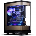 PHANTEKS Evolv X2 PC case, Midi-Tower, E-ATX, Tempered Glass, DRGB - black / gold