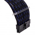 Phanteks Extension Cable Set, 500mm, S-Pattern - Black / Blue