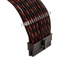Phanteks Extension Cable Set, 500mm, S-Pattern - Black / Red