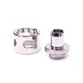 Monsoon 13/10mm (ID 3/8 OD 1/2) Free Center Compression Fitting - Chrome