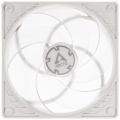 Arctic P12 PWM fan, white / transparent - 120mm