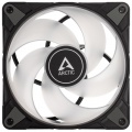 Arctic P12 PWM PST A-RGB 0db fan, black - 120mm