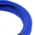 UV Blue Cable Modders U-HD Retail Pack Braid Sleeving - 2.5mm x 5 meters