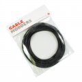 Jet Black Cable Modders U-HD Retail Pack Braid Sleeving - 4mm x 5 meters