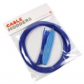 UV Blue Cable Modders High Density 4mm Braid Sleeving Kit - 3m