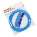 Aqua Blue Cable Modders High Density 4mm Braid Sleeving Kit - 3m
