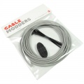 Steel Grey Cable Modders High Density 4mm Braid Sleeving Kit - 3m