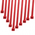 Cable Modders 2.4 x 100mm Cable Ties 10 Pack - Red