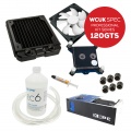 WCUK Spec 120GTS - Black Ice Professional Watercooling Kit - Starter