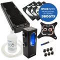 WCUK Spec 360GTX ION PRO - Black Ice Professional Watercooling Kit - Advanced