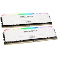 Crucial Ballistix RGB white, DDR4-3000, CL15 - 32 GB dual kit