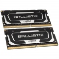 Crucial Ballistix SO-DIMM black, DDR4-2666, CL16 - 16 GB dual kit
