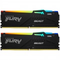 Kingston Fury Beast RGB EX, DDR5-5200, CL36, AMD EXPO - 32GB Dual Kit