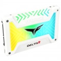 Team Group T-Force Delta R 2.5 Inch SSD, SATA 6G - 250 GB - White