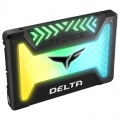 Team Group T-Force Delta RGB 2.5 Inch SSD, SATA 6G - 1TB, Black