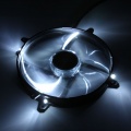 NZXT FZ-200 Airflow fan, Black / Transparent, White LED - 200mm