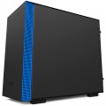 NZXT H200 Matte Black/Blue Mini-ITX Tower Case