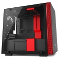 NZXT H200 Matte Black/Red Mini-ITX Tower Case