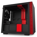 NZXT H210i Matte Black / Red Mini-ITX Tower Case