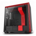 NZXT H700 Matte Black/Red Mid Tower Case