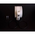 Primochill CTR Phase II Pump Head for Laing D5 - Acetal - White