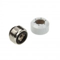 PrimoChill Revolver Compression Groove Fitting for Acrylic Tube 13/10mm - White
