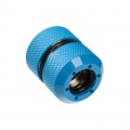 PrimoChill turret connector for 2 x 13 mm OD - Sky Blue