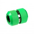 PrimoChill turret connector for 2 x 13 mm OD - UV Green