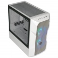 cool master TD300 Mesh, Micro-ATX Case, ARGB, Tempered Glass - white