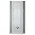 Cooler Master MasterBox 600 Lite PC Case, Midi-Tower, E-ATX, Tempered Glass - White