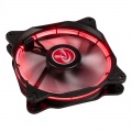 RAIJINTEK Auras 12 LED fan set of 2, red - 120mm
