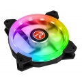 RAIJINTEK IRIS 12 Rainbow RGB Orcus LED PWM Fan - 120mm