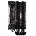 RAIJINTEK Leto CPU Cooler, Black, RGB LED - 120mm