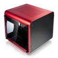 RAIJINTEK METIS EVO TG Mini-ITX case, tempered glass - red