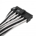 Super Flower Sleeve Cable Kit - black / white
