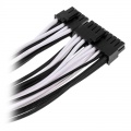 Super Flower Sleeve Cable Kit Pro - black / white