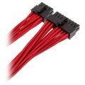 Super Flower Sleeve Cable Kit Pro - red