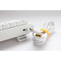 Ducky Channel One 3 Pure White (UK) - Mini - Cherry Black