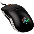 Ducky Feather Black and White RGB Mouse Kailh GM 8.0