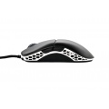 Ducky Feather Black and White RGB Mouse Omron D2FC-F-K 60M