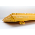 Ducky One 3 Yellow Full Size UK Layout Keyboard Cherry Silver Switch
