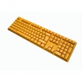 Ducky One 3 Yellow Full Size UK Layout Keyboard Cherry Clear Switch