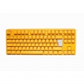 Ducky One 3 Yellow TKL UK Layout Keyboard Cherry Silent Red Switch
