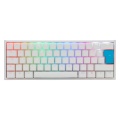 Ducky White One2 Mini RGB Backlit Red Cherry MX Switch Mechanical Keyboard