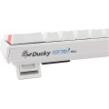 Ducky One2 White Mini Kailh BOX Red Switch RGB Backlit UK Layout Keyboard